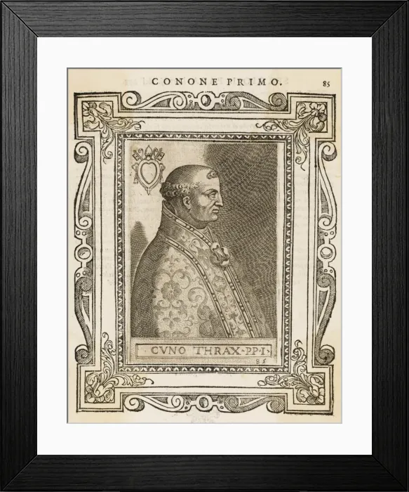 Framed Print : POPE CONON Framed Print : POPE CONON