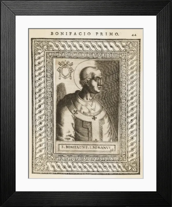Framed Print : Pope Bonifacius I Framed Print : Pope Bonifacius I