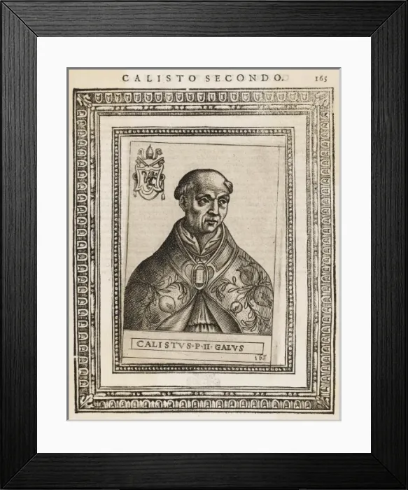 Framed Print : Pope Callistus II Framed Print : Pope Callistus II