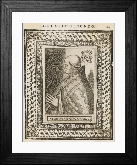 Framed Print : Pope Gelasius II