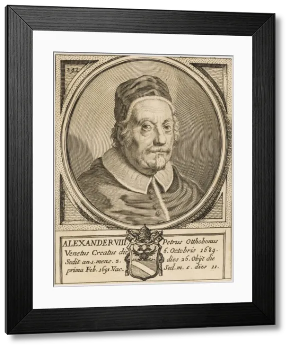 Framed Print : Pope Alexander VIII Framed Print : Pope Alexander VIII