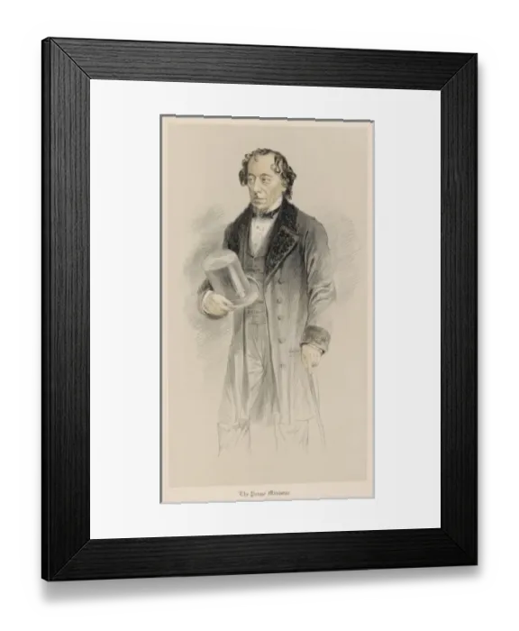 Framed Print : Disraeli / Whitehall Revw Framed Print : Disraeli / Whitehall Revw
