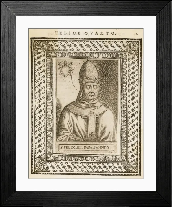 Framed Print : Pope Felix IV / III Framed Print : Pope Felix IV / III
