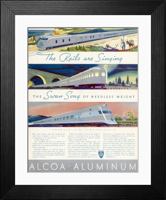 Framed Print : USA Locomotive  /  Fortune