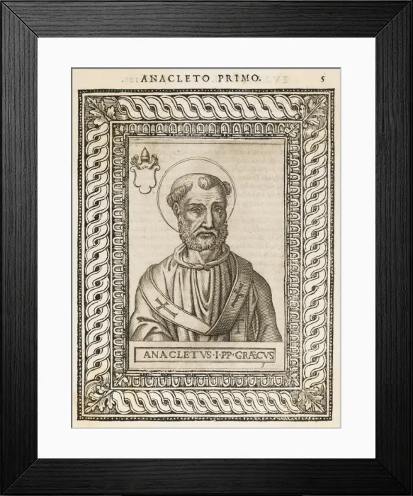 Framed Print : Pope Cletus Framed Print : Pope Cletus