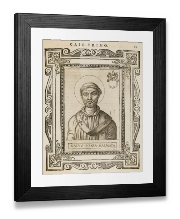 Framed Print : POPE CAIUS Framed Print : POPE CAIUS