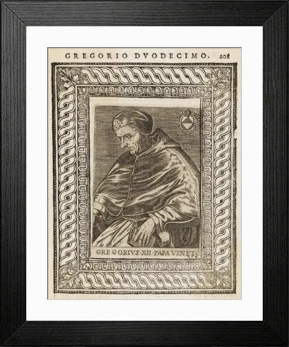Framed Print : Pope Gregorius XII Framed Print : Pope Gregorius XII