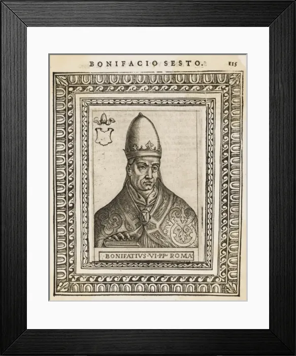 Framed Print : Pope Bonifacius VI Framed Print : Pope Bonifacius VI