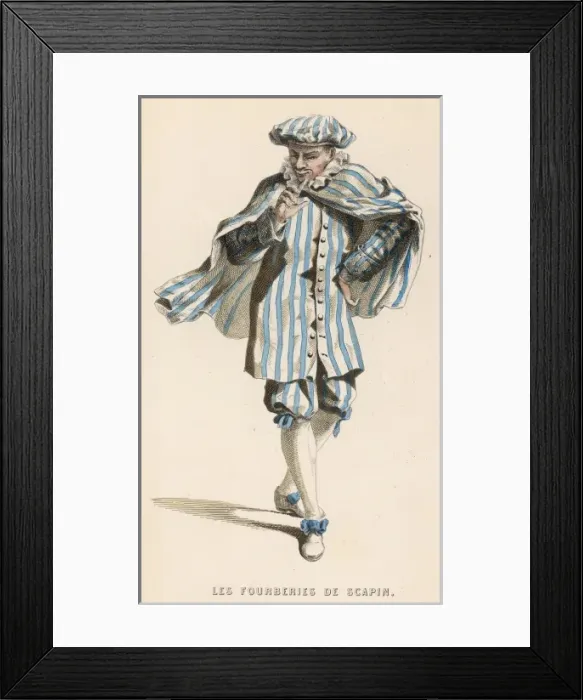 Framed Print : Moliere / Scapin Framed Print : Moliere / Scapin