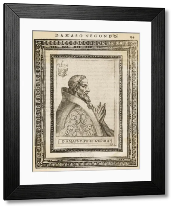 Framed Print : Pope Damasus II Framed Print : Pope Damasus II