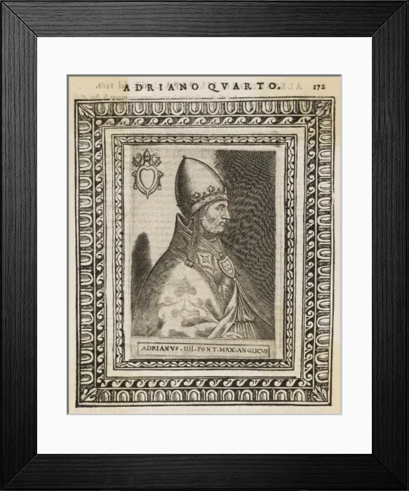 Framed Print : Pope Hadrianus IV Framed Print : Pope Hadrianus IV