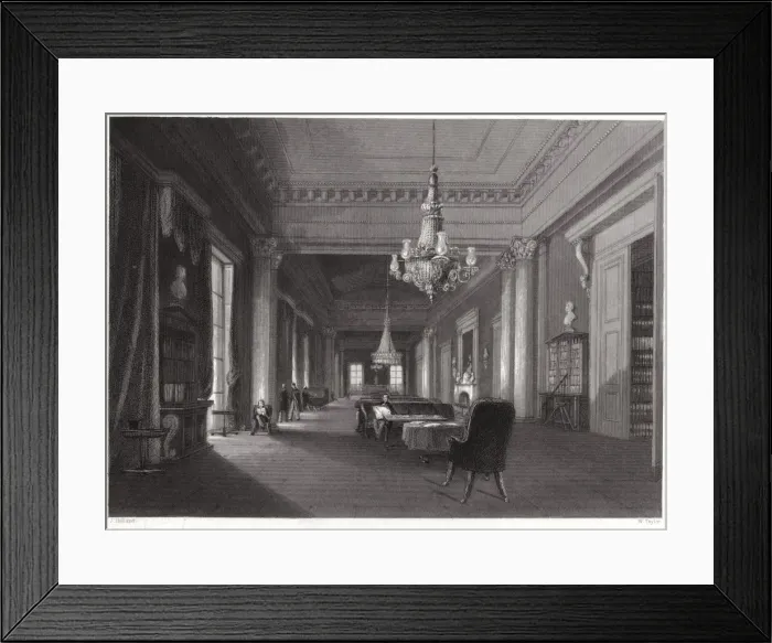 Framed Print : Athenaeum Drawing Room Framed Print : Athenaeum Drawing Room