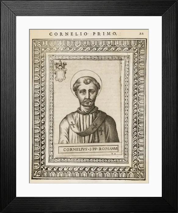 Framed Print : Pope Cornelius Framed Print : Pope Cornelius
