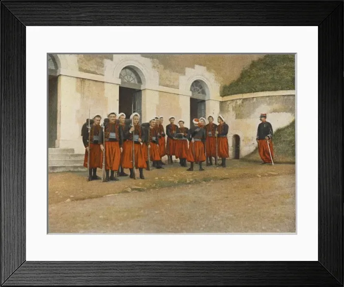 Framed Print : French Zouaves Framed Print : French Zouaves
