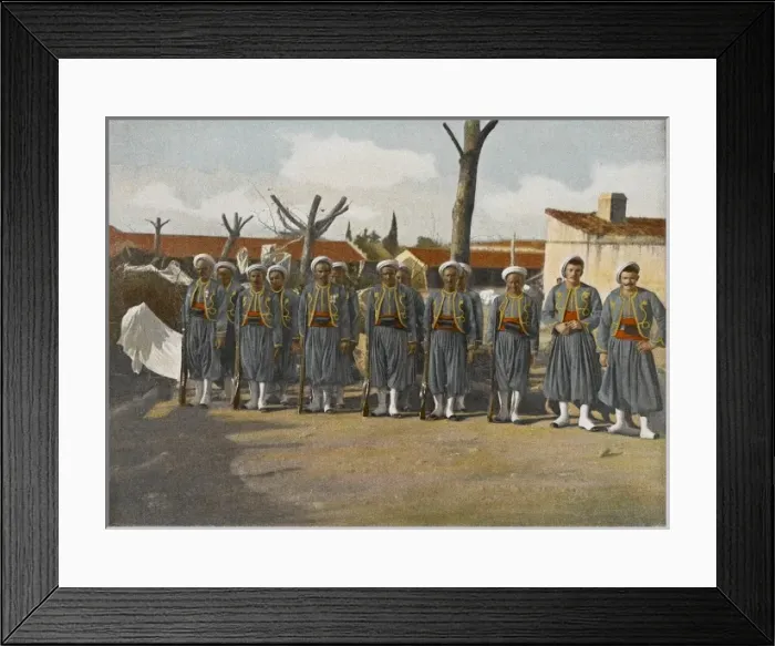 Framed Print : Algerian Recruits Framed Print : Algerian Recruits