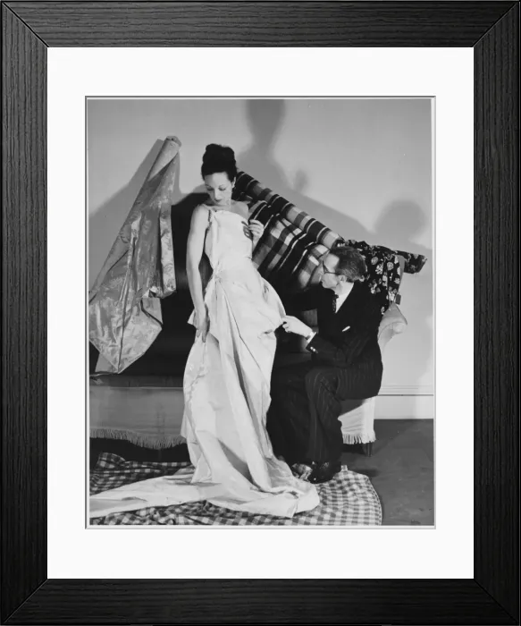 Framed Print : Stiebel and Model Framed Print : Stiebel and Model