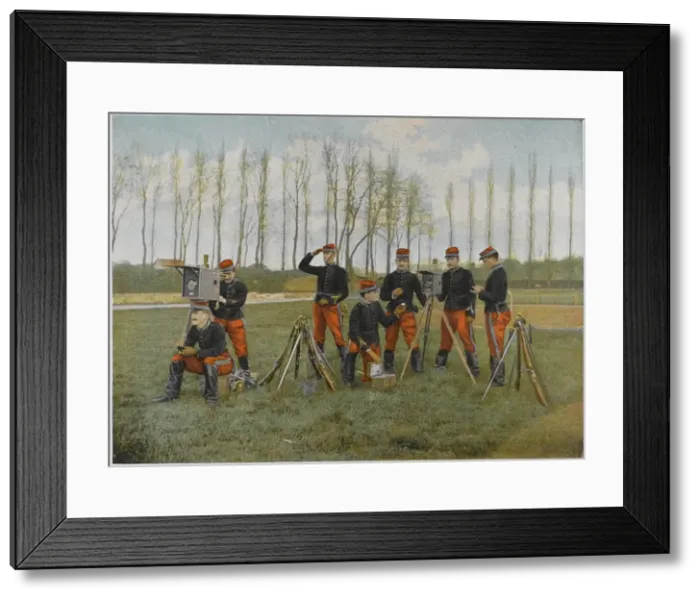 Framed Print : Optical Telegraph Framed Print : Optical Telegraph