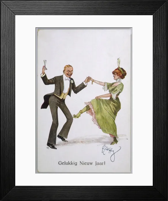 Framed Print : Couple Dancing / Ankle Framed Print : Couple Dancing / Ankle