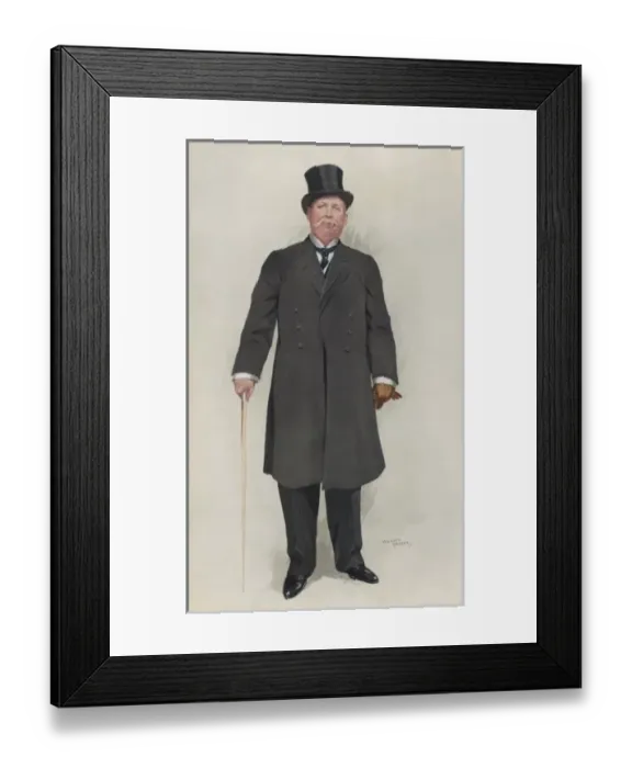 Framed Print : Coat & Topper 1911 Framed Print : Coat & Topper 1911