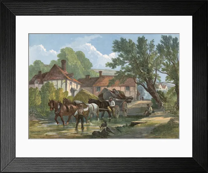 Framed Print : Social / Village Sutton Framed Print : Social / Village Sutton