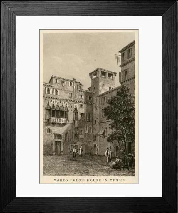 Framed Print : Marco Polos House - 2 Framed Print : Marco Polos House - 2