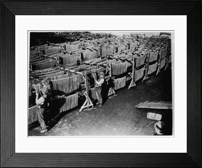Framed Print : Drying Macaroni Framed Print : Drying Macaroni