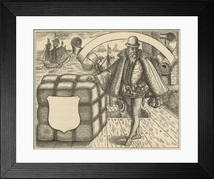 Framed Print : Venetian Merchant Framed Print : Venetian Merchant