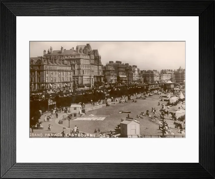Framed Print : Eastbourne / Parade 1911 Framed Print : Eastbourne / Parade 1911