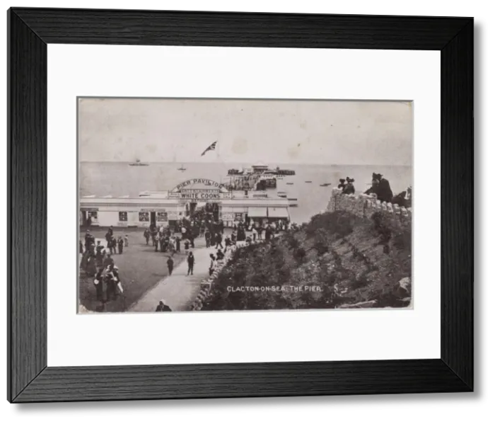 Framed Print : CLACTON-ON-SEA / 1918 Framed Print : CLACTON-ON-SEA / 1918