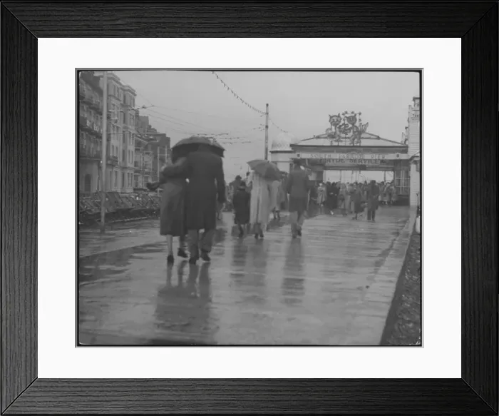 Framed Print : Southsea under Rain Framed Print : Southsea under Rain
