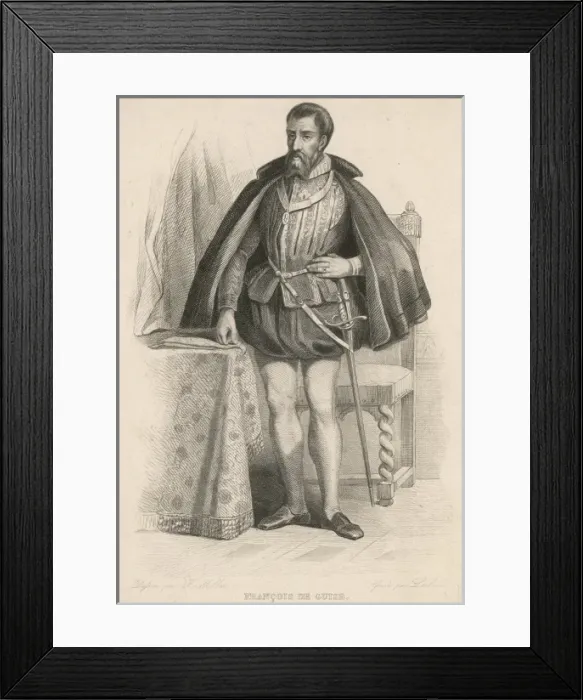 Framed Print : Francois De Guise / Miller Framed Print : Francois De Guise / Miller