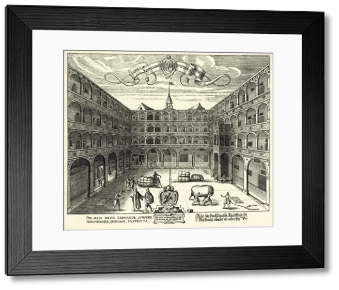 Framed Print : German Warehouse, Venice Framed Print : German Warehouse, Venice