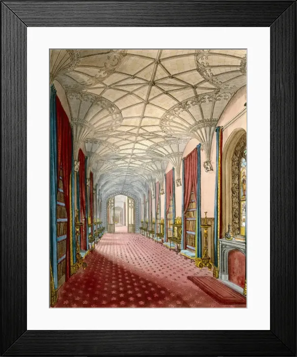 Framed Print : Fonthill / Rutter 1823 Framed Print : Fonthill / Rutter 1823