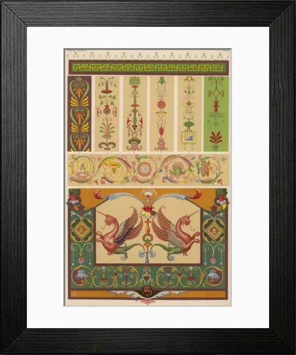 Framed Print : Owen Jones Italian 86 Framed Print : Owen Jones Italian 86