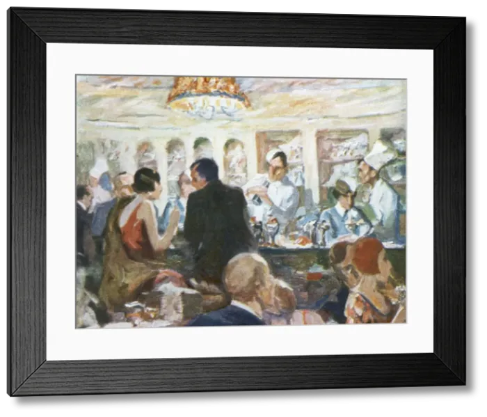 Framed Print : American Bar, Berlin Framed Print : American Bar, Berlin