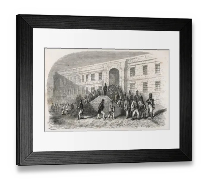 Framed Print : Bagne De Brest - 1 Framed Print : Bagne De Brest - 1
