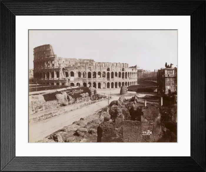 Framed Print : Rome / Colosseum C1890 Framed Print : Rome / Colosseum C1890