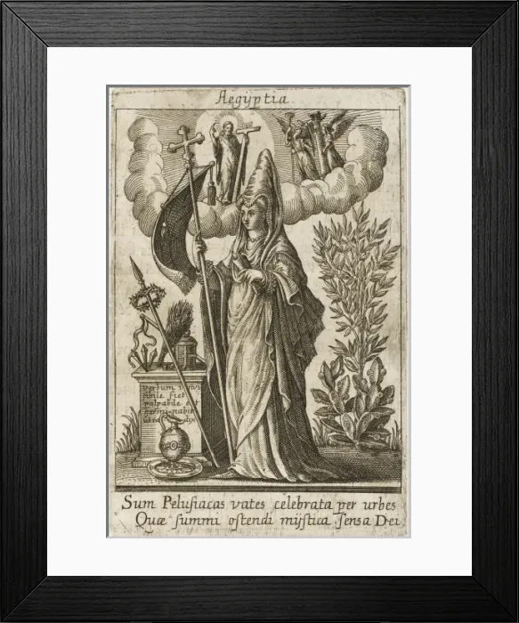 Framed Print : Egyptian Sibyl Framed Print : Egyptian Sibyl