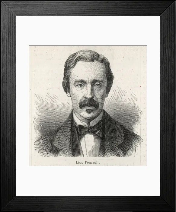 Framed Print : Leon Foucault Framed Print : Leon Foucault