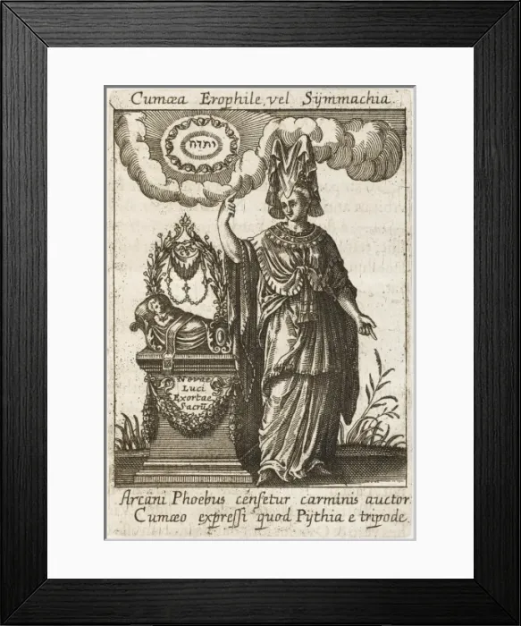 Framed Print : Cumaean Sibyl Framed Print : Cumaean Sibyl