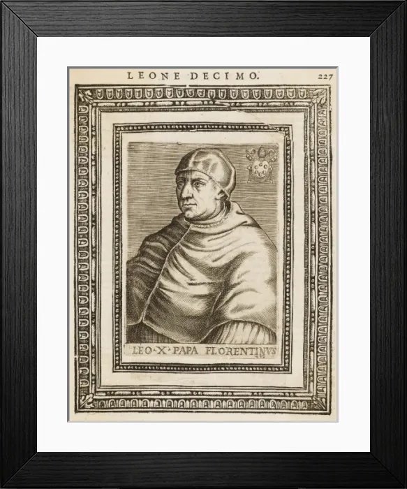 Framed Print : POPE LEO X Framed Print : POPE LEO X