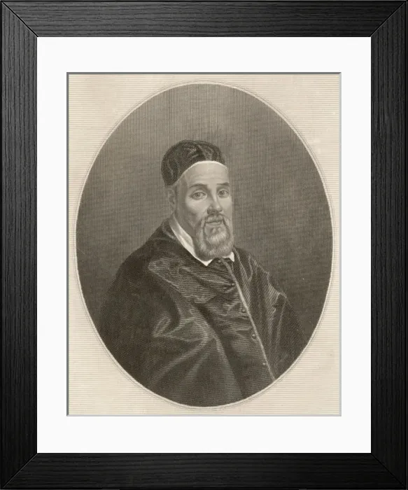 Framed Print : Pope Urbanus VIII (Vouet Framed Print : Pope Urbanus VIII (Vouet