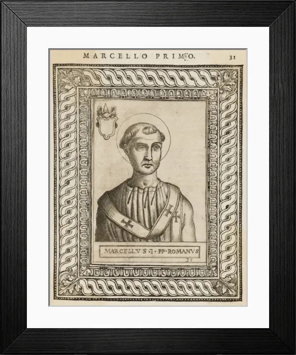 Framed Print : Pope Marcellus I Framed Print : Pope Marcellus I