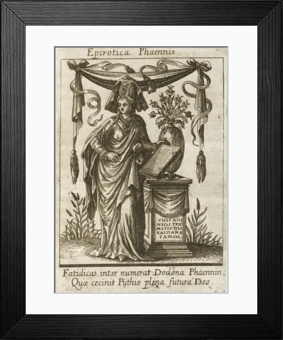 Framed Print : Epirotic Sibyl Framed Print : Epirotic Sibyl