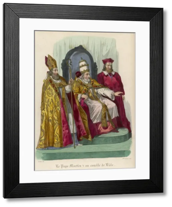 Framed Print : Pope Martinus V Framed Print : Pope Martinus V