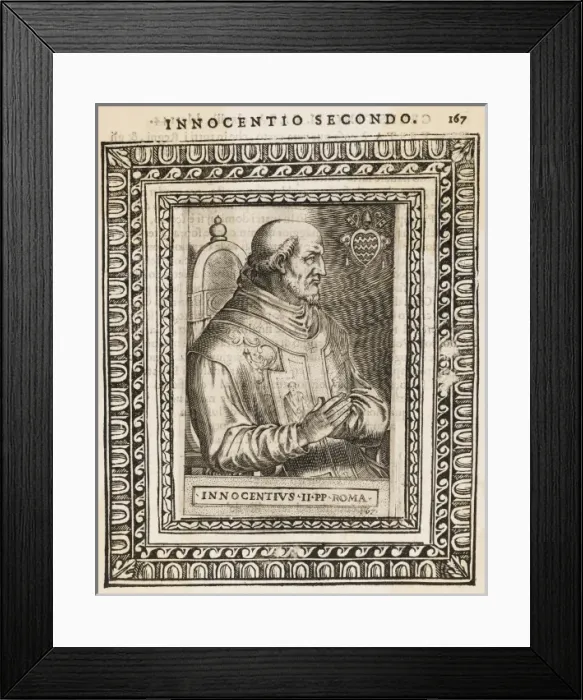 Framed Print : Pope Innocens II Framed Print : Pope Innocens II