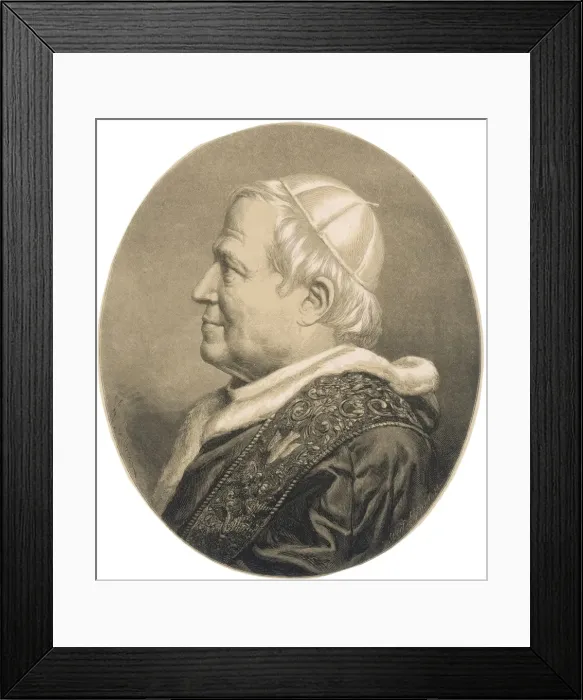 Framed Print : Pope Pius IX Framed Print : Pope Pius IX