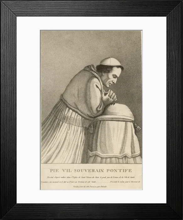 Framed Print : Pope Pius VII (Ribault) Framed Print : Pope Pius VII (Ribault)