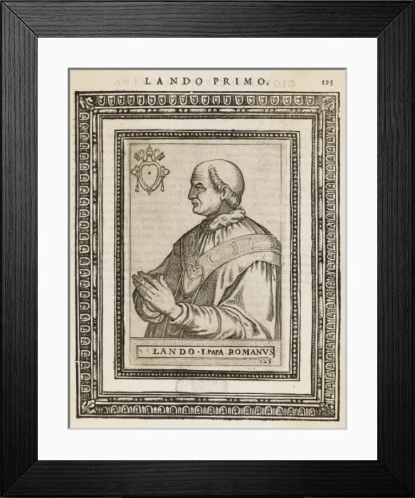 Framed Print : POPE LANDO Framed Print : POPE LANDO