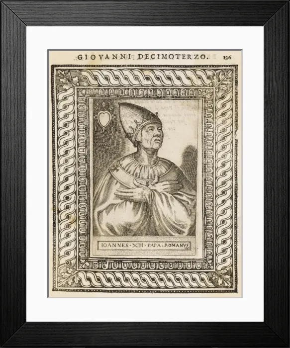Framed Print : Pope Joannes XIII Framed Print : Pope Joannes XIII